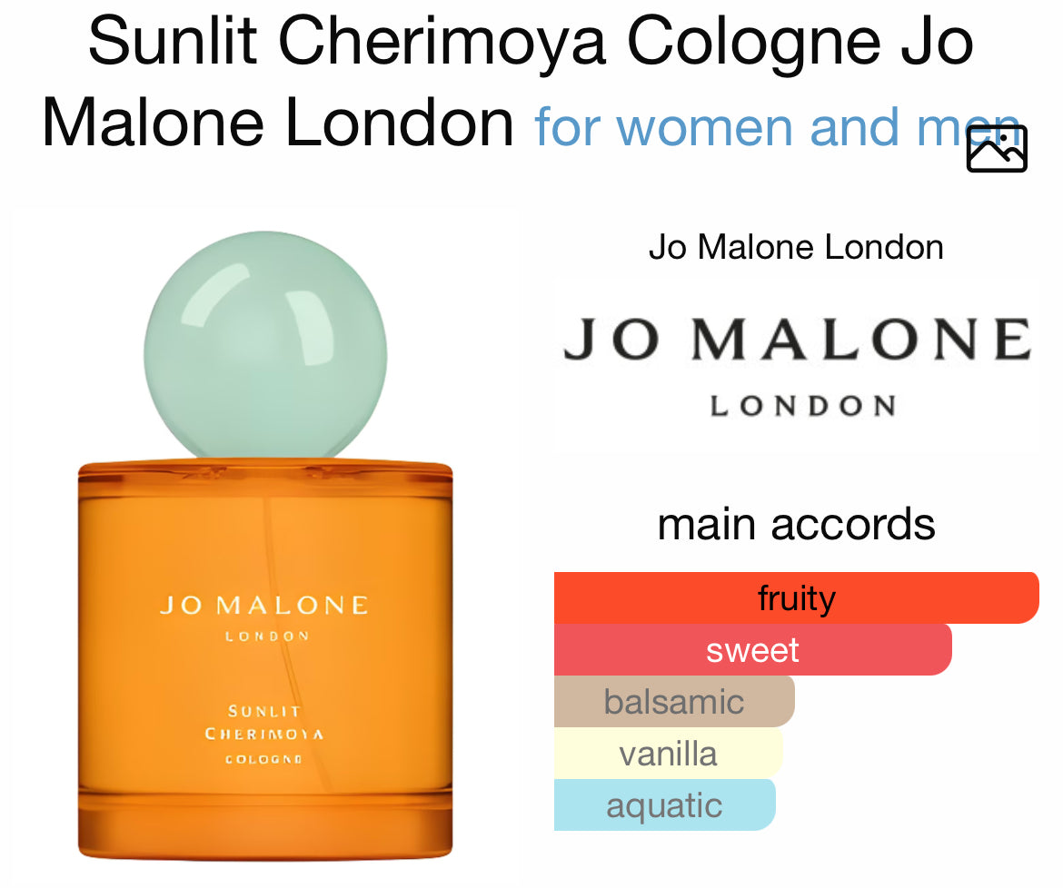 Sunlit Cherimoya Cologne Jo Malone London