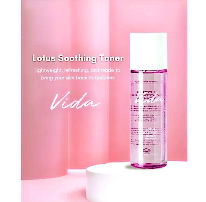 Vida Lotus Soothing Toner 120ml