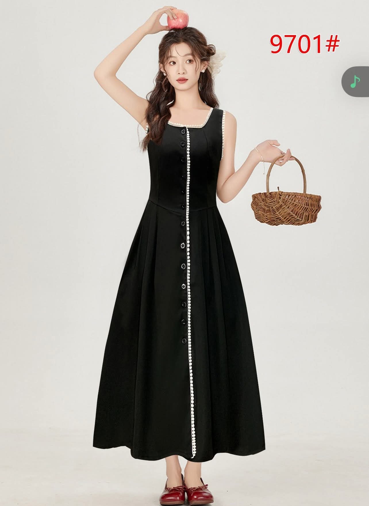 9701 Button Down Dress