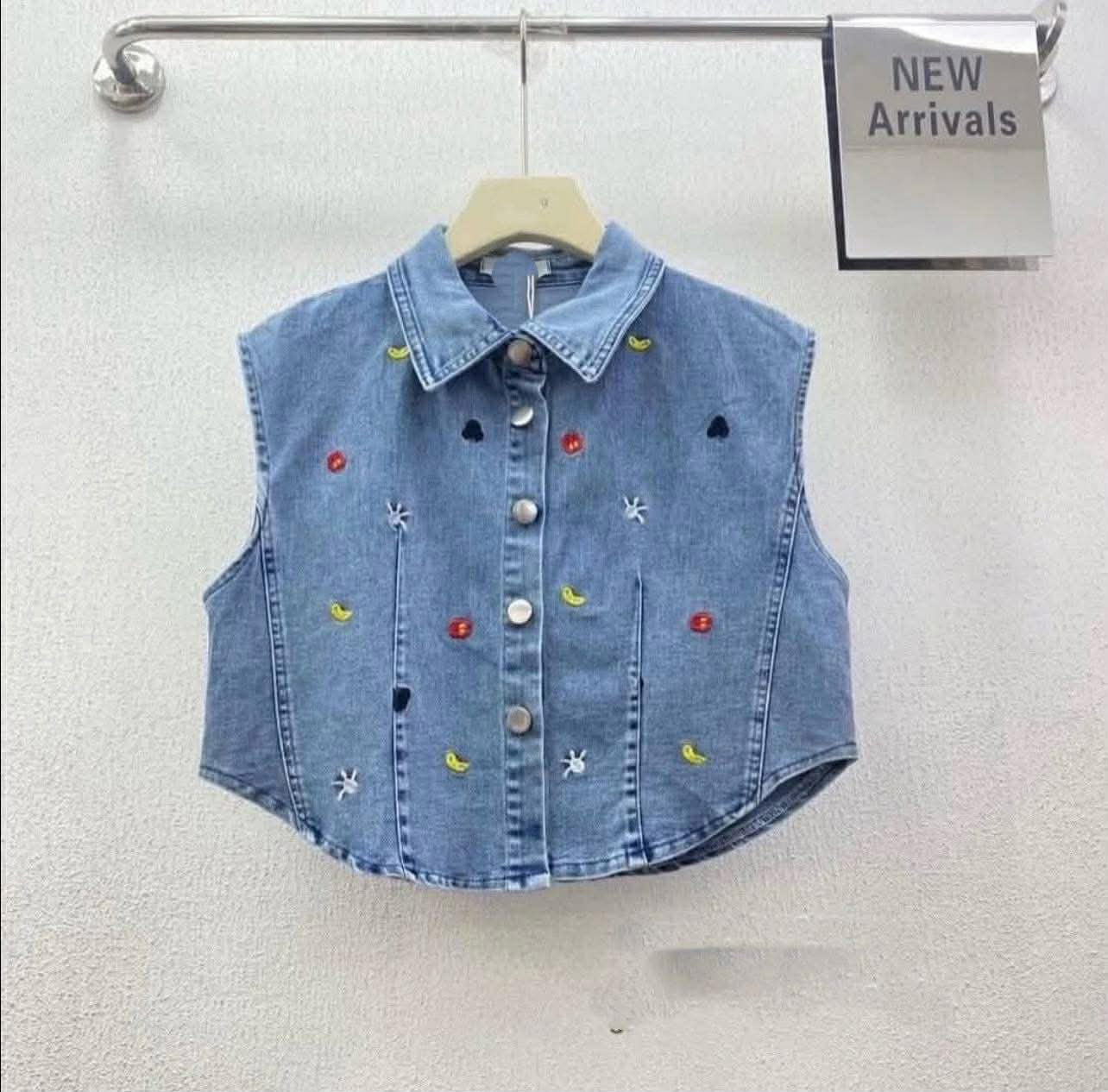253 | Denim Sleeveless