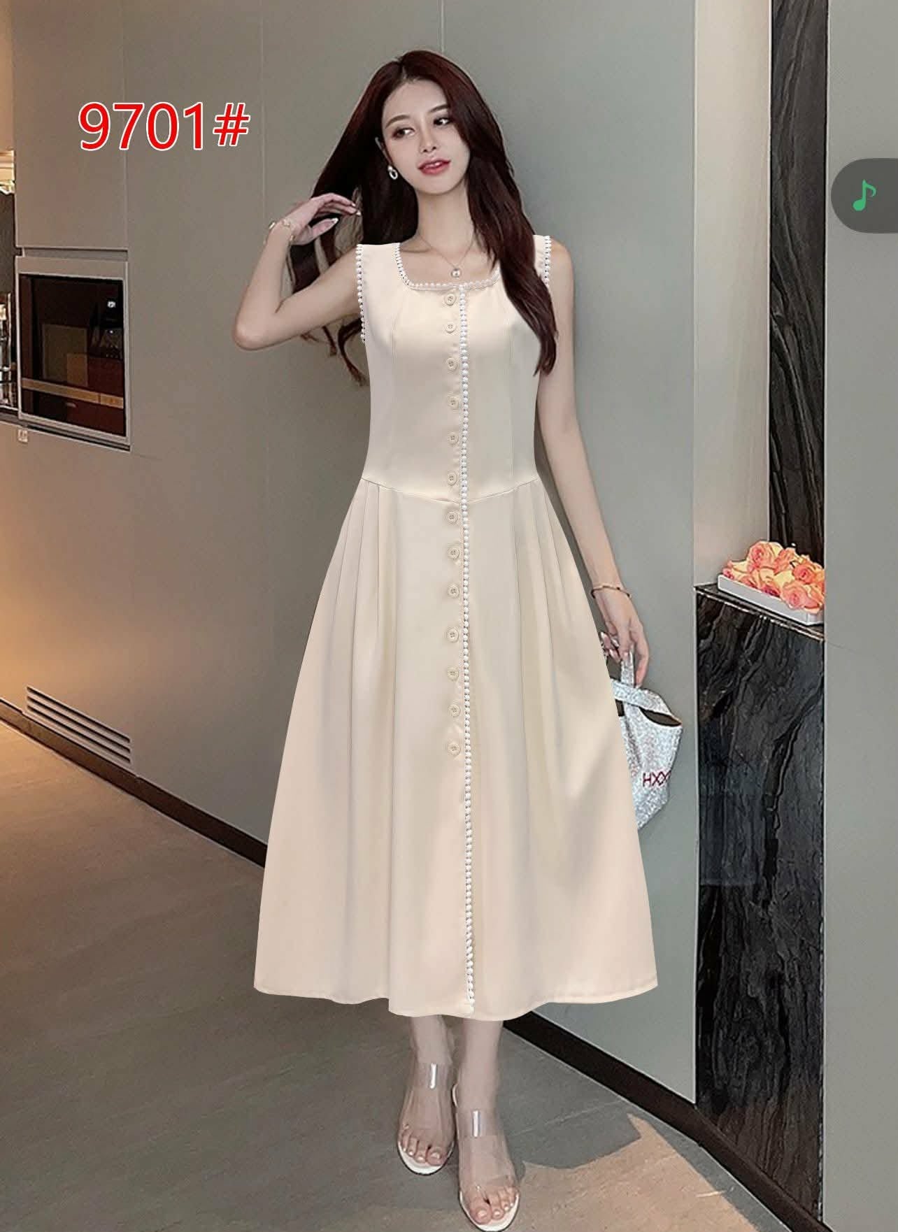 9701 Button Down Dress
