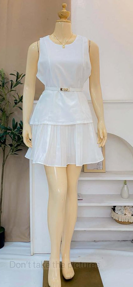 5300 Terno Mini Pleads Skirt