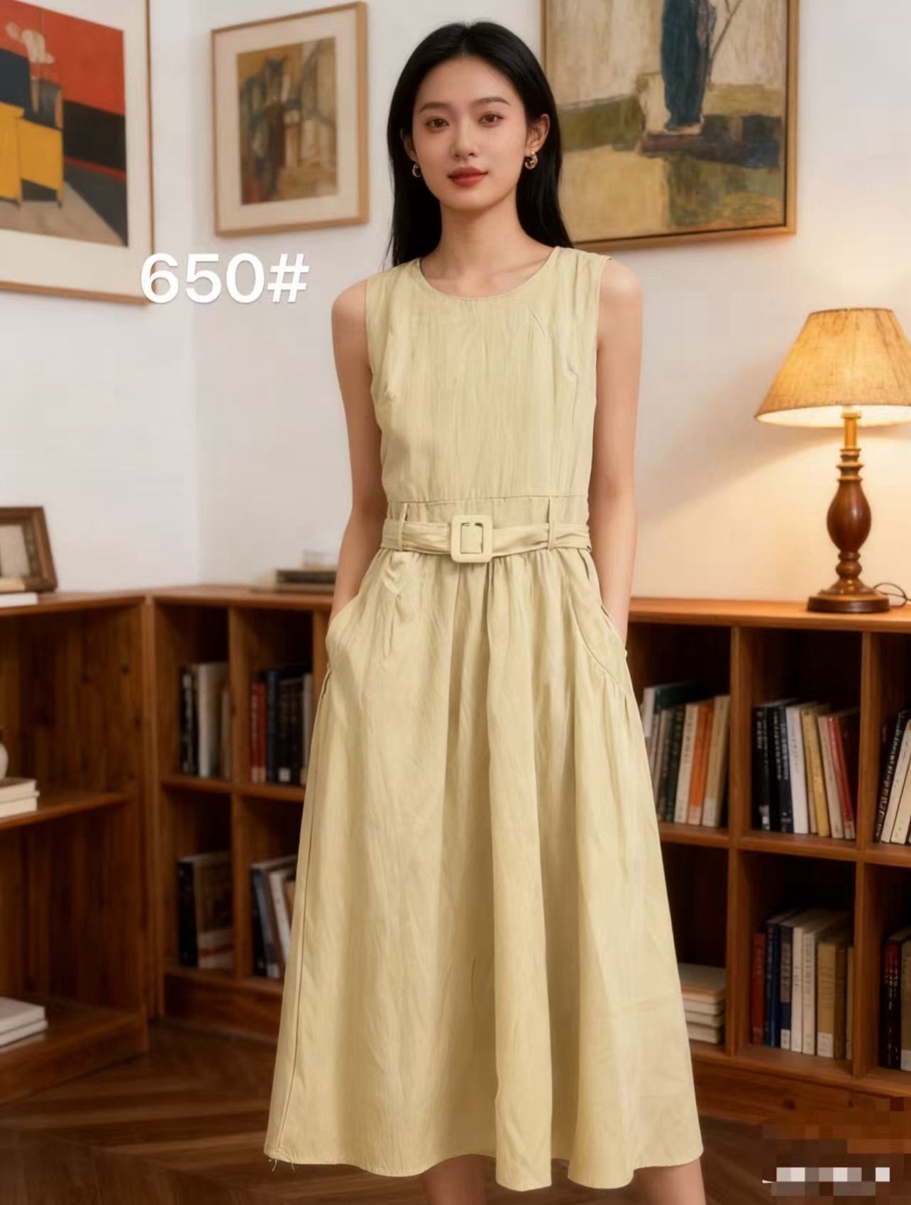 650 Dress with Belt