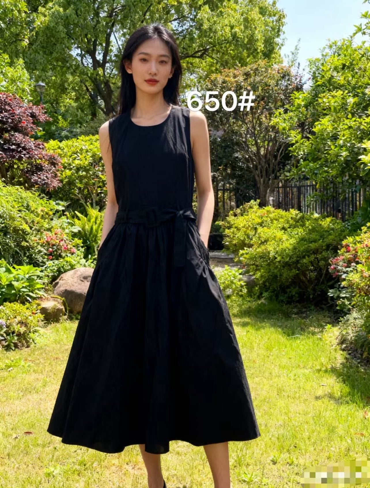 650 Dress with Belt