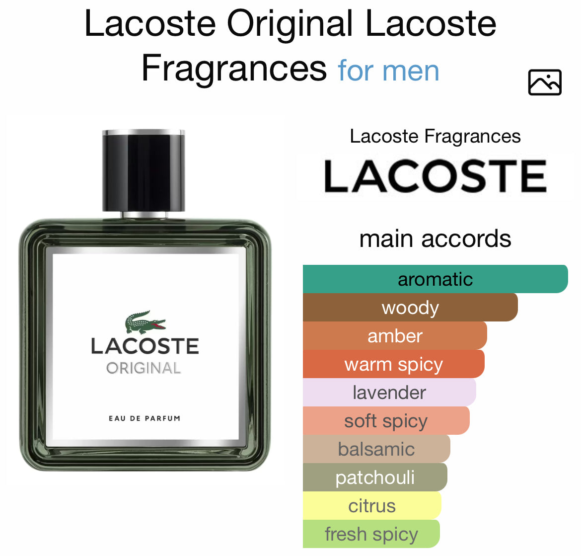 Lacoste Original Lacoste Fragrances