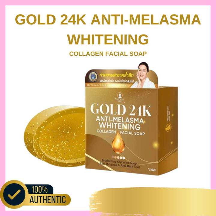 Gold 24K Anti Melasma Soap