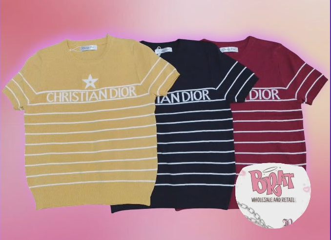 8703 Knitted Blouse (Christian Dior)