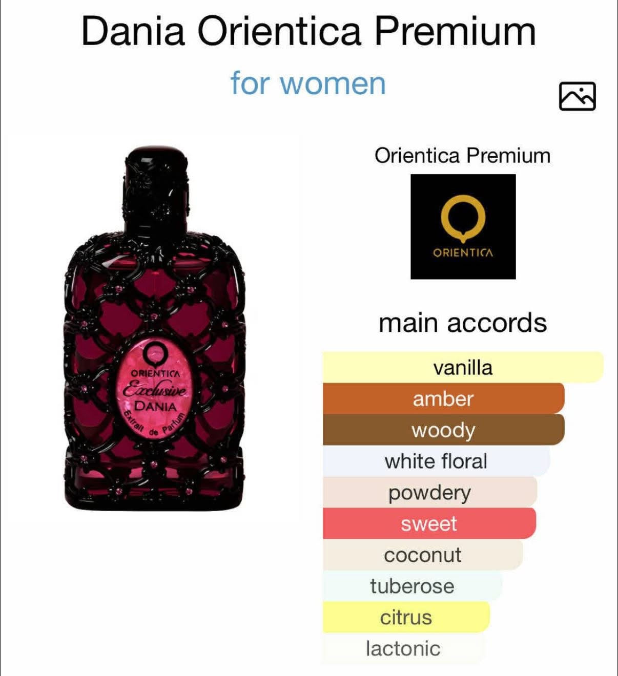 Dania Orientica Premium