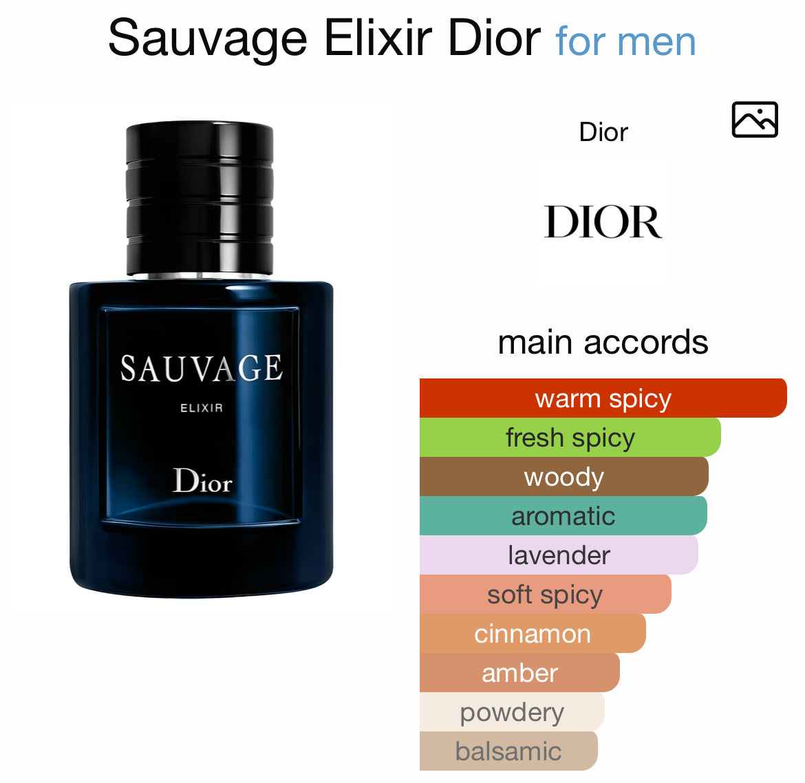Sauvage Elixir Dior