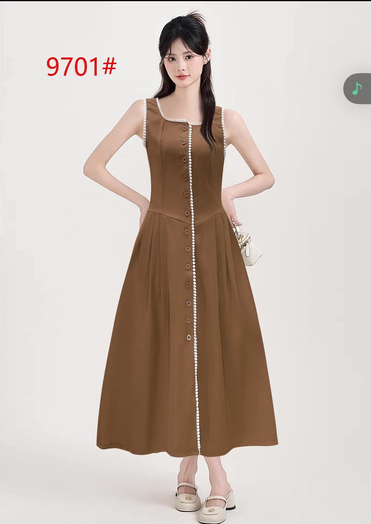 9701 Button Down Dress