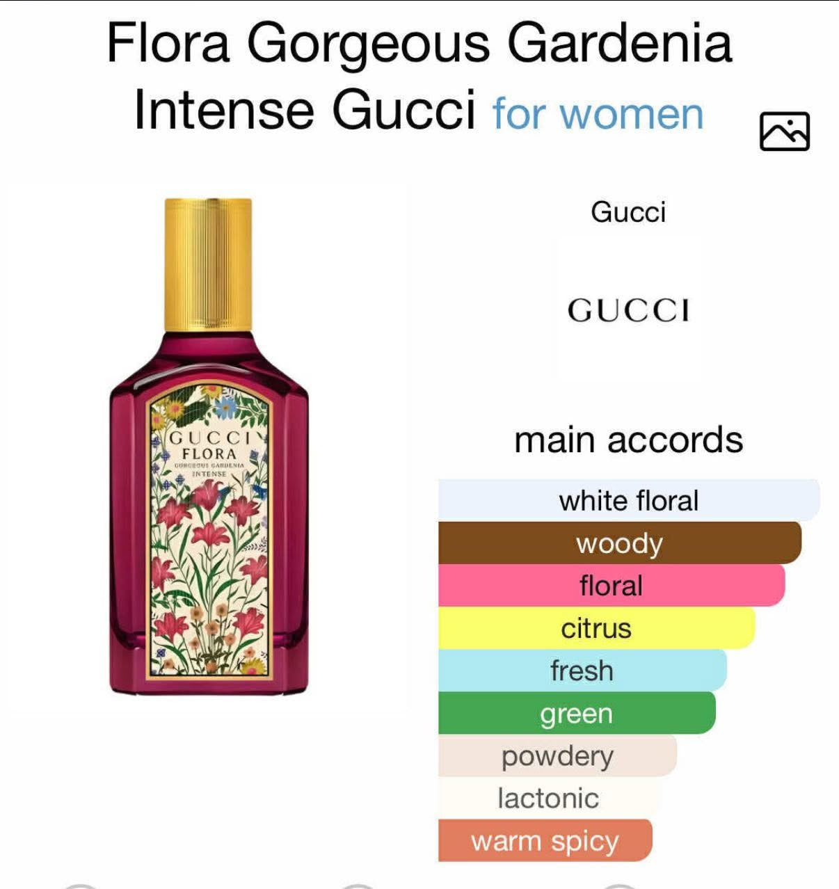 Flora Gorgeous Gardenia Gucci