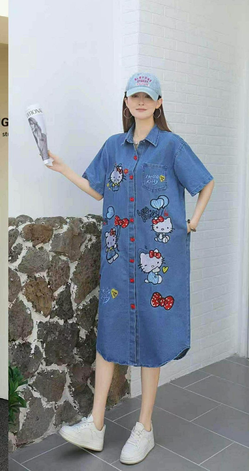 Hello Kitty Denim Dress