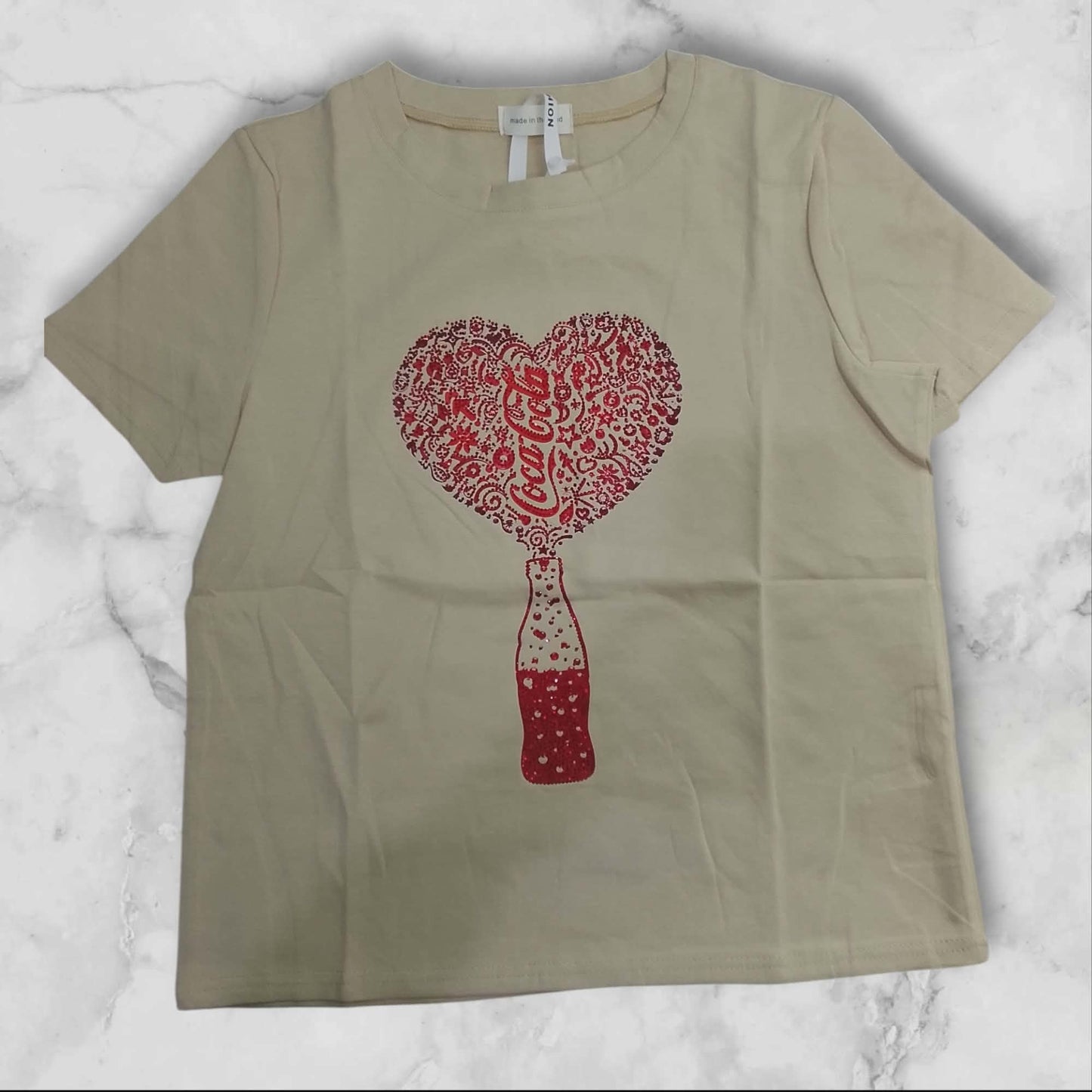 Coca- Cola Heart Shirt