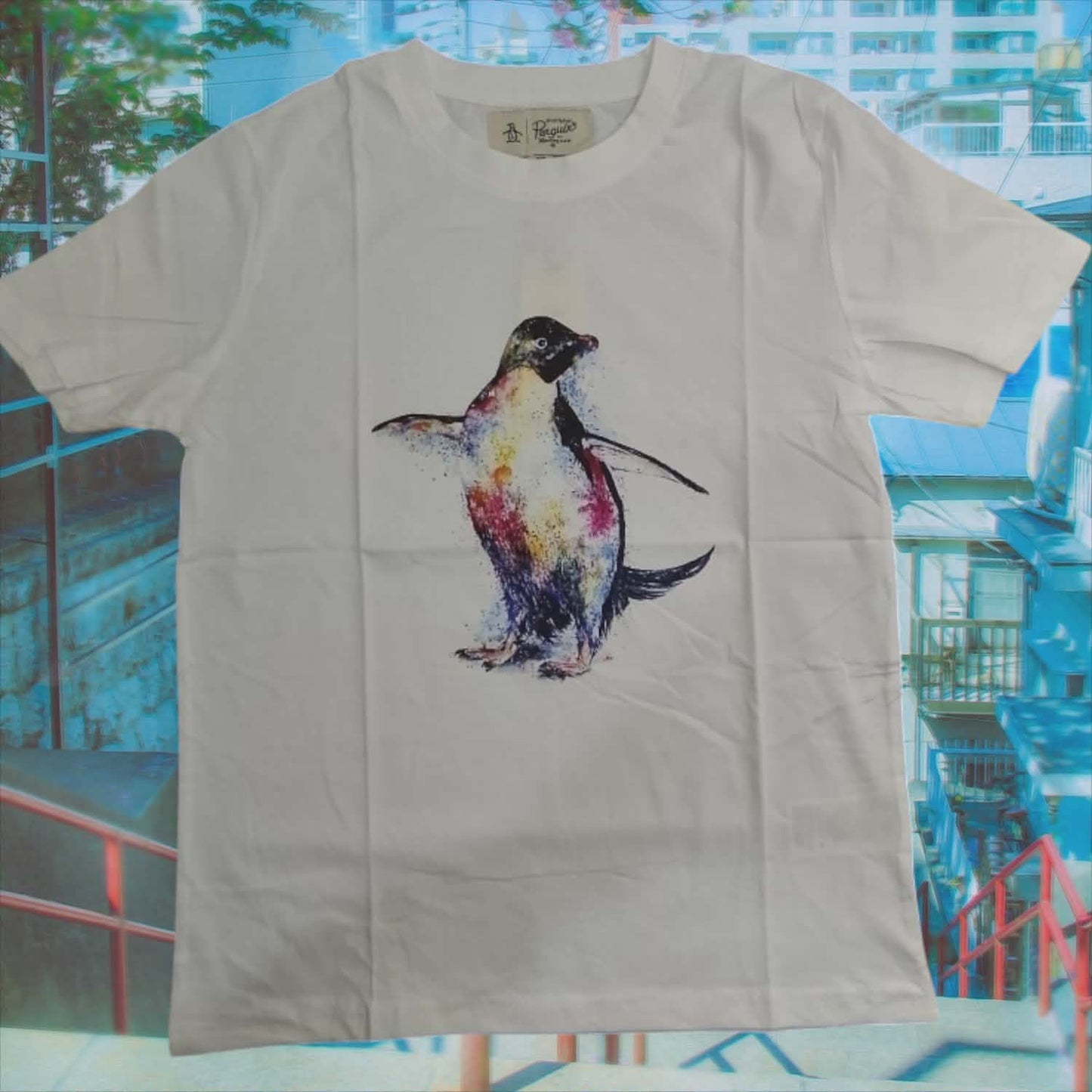 Penguin White | T-shirt