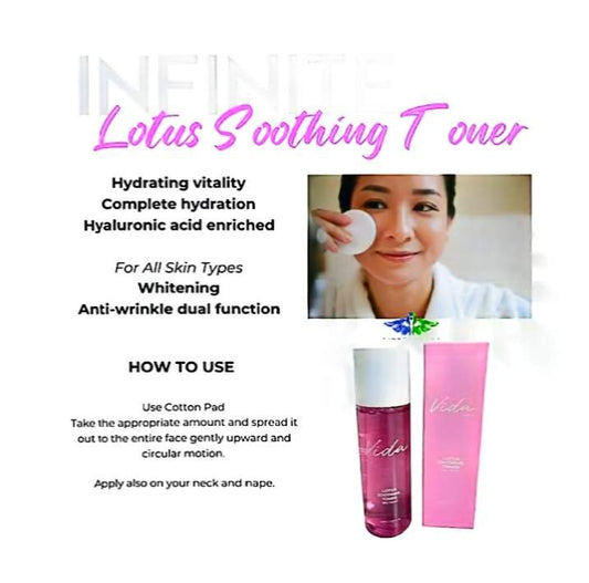 Vida Lotus Soothing Toner 120ml